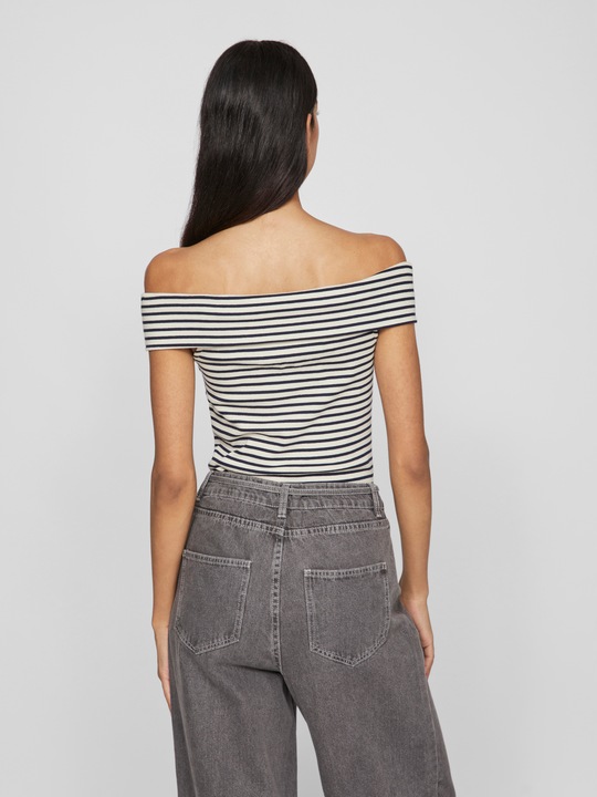 Produktbild Vila Gestreiftes Off Shoulder Top (L)