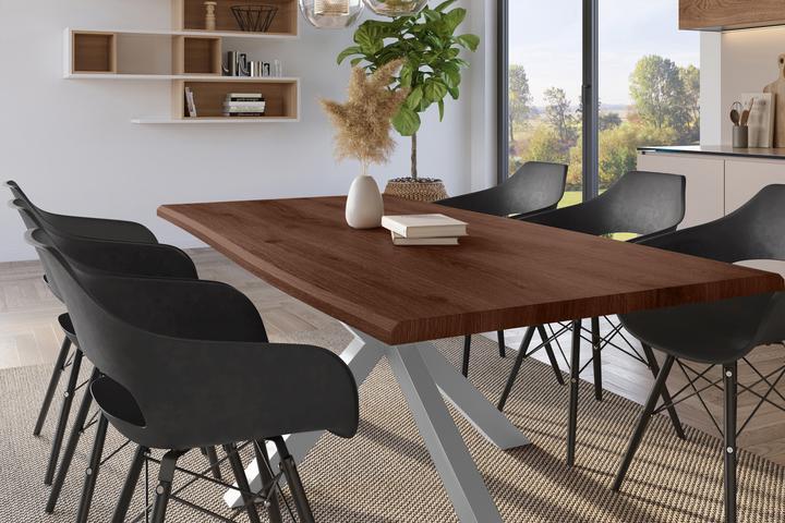 Image du produit SAM JULIUS Baumkante massiv Mdf (200 x 100 x 77 cm)