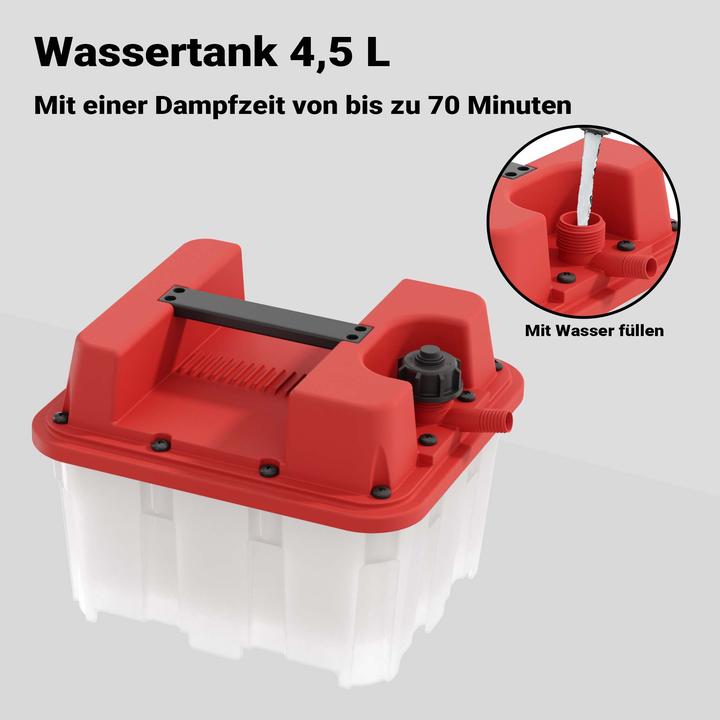 Image du produit Wiltec Décolleuse de papier peint à vapeur (2200 W)