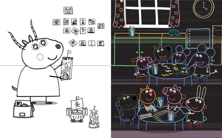 Produktbild Peppa Pig Mein wutzig-tolles Kritzel-Kratzel-Buch