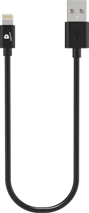 Actual product image Deqster Mini charging cable Lightning to USB-A (0.30 m)