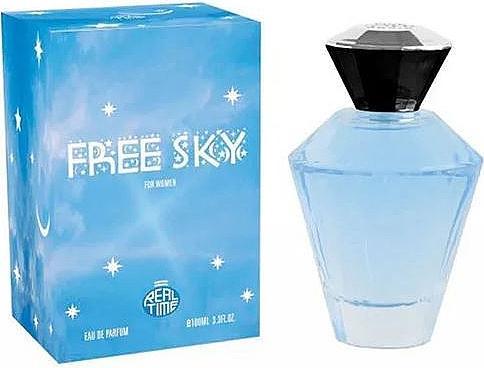 Actual product image Real Time - Free Sky For Woman - Eau De Parfum - 100Ml (Eau de parfum, 100 ml)