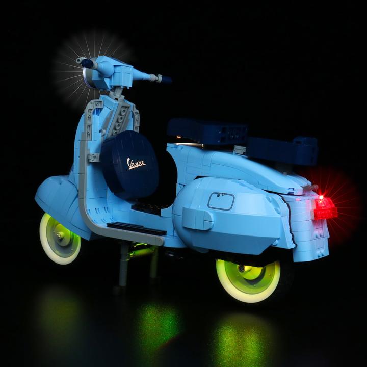Produktbild BrickBling LED Licht Set für LEGO Vespa 125 (10298) inkl. Fernbedienung