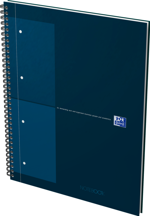 Actual product image Oxford Notizbuch (A4+, Checked, Hardcover)