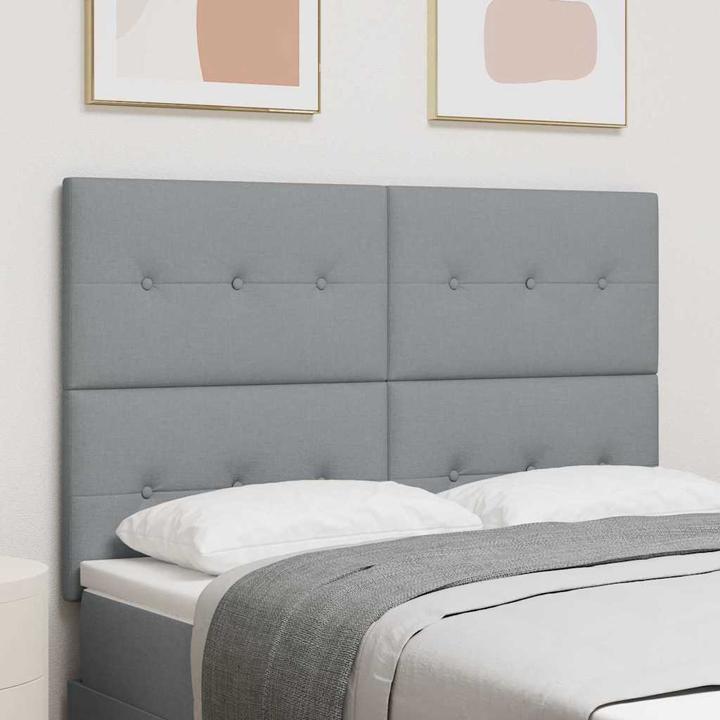 Produktbild vidaXL Polstertes Bett Kopfteil (160 x 7 x 128 cm)