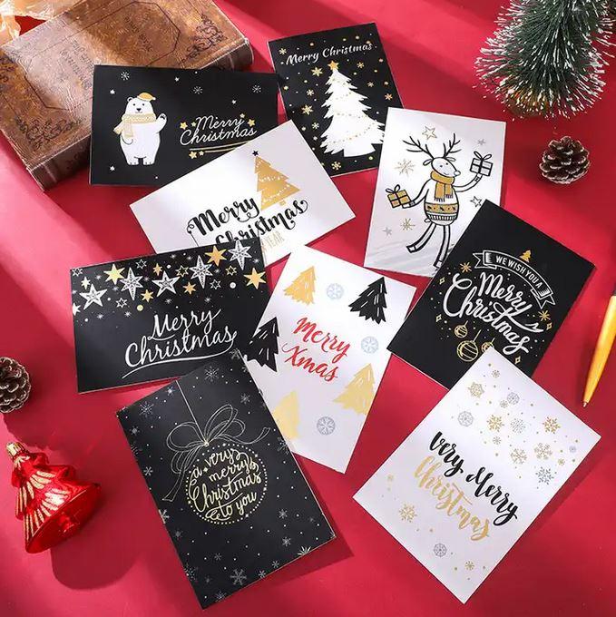 Image du produit PhoneLook Carte de voeux de Noël avec enveloppe Design aléatoire (24 designs différents) (1 pcs)
