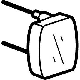 Image du produit Legrand Plexo55 Groupe électroluminescent 230V/ 1 mA vert Pièce humide en saillie 069496