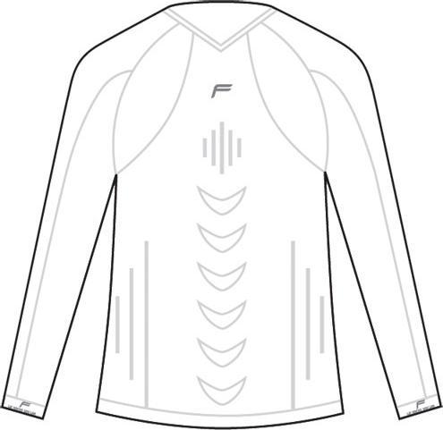 Immagine prodotto Fuse F Lite Body Megalight 140 Longshirt, Bianco, XXL (XXL)