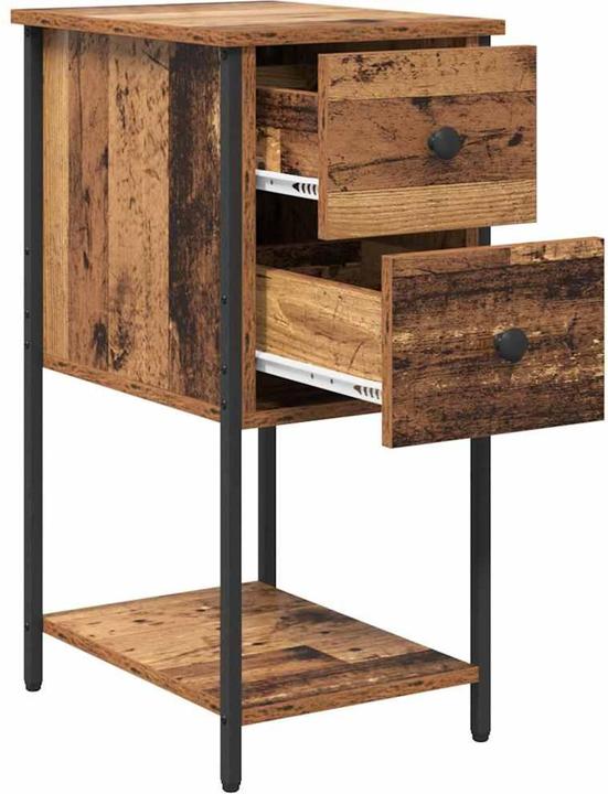 Actual product image vidaXL Bedside table (32 x 42 x 70 cm)