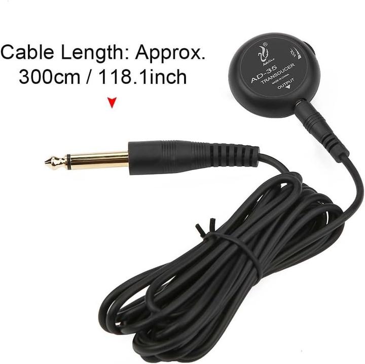 Produktbild Demeras Mini Piezo Pickup für Akustikgitarre und Violine