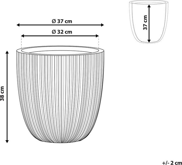 Produktbild Beliani Chios (37 x 38 cm)
