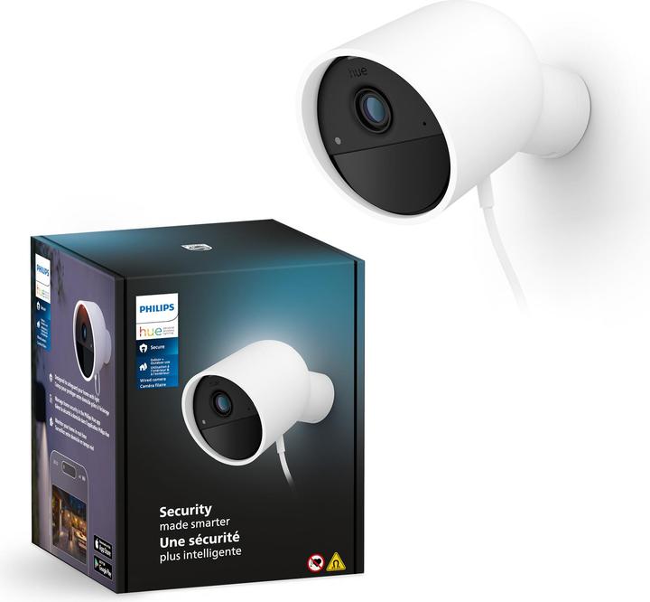 Produktbild Philips Hue Secure kabelgebundene Kamera (1920 x 1080 Pixels)