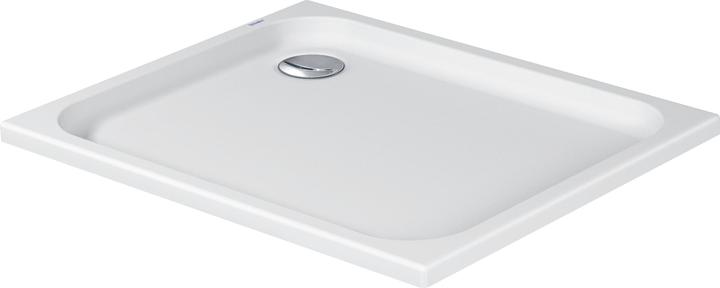 Produktbild Duravit Duschwanne D-Code 1000 x 800 x 85 mm wei glatt 720106000000000