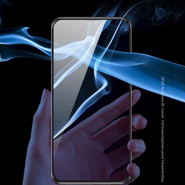 Produktbild Devia Van Anti-blue Ray Full Screen Tempered Glass iPhone 11 Pro Max black (1 Stück, Apple iPhone 11 Pro Max)