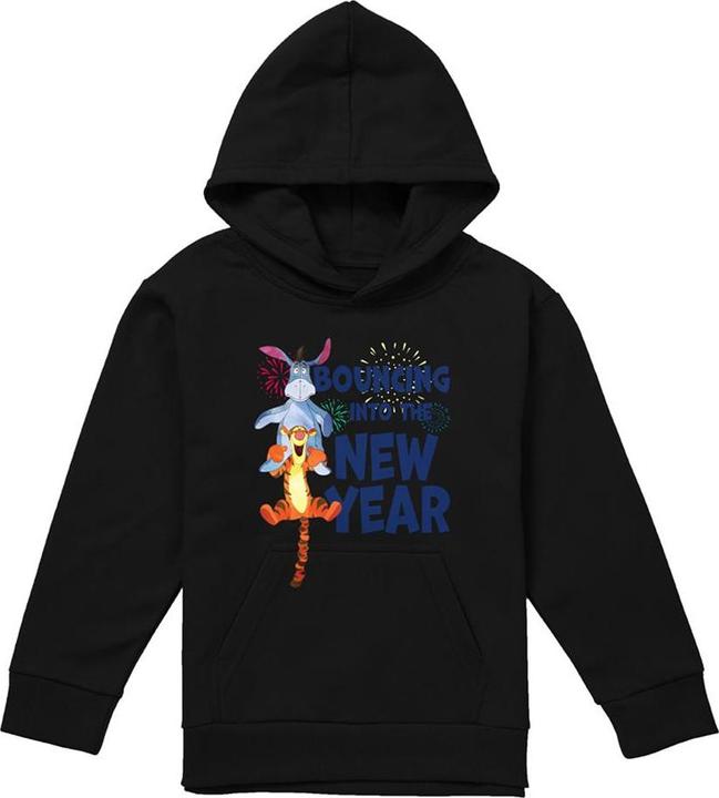 Immagine prodotto Winnie the Pooh Bouncing Into The New Year Felpa con Cappuccio Bambini (128)