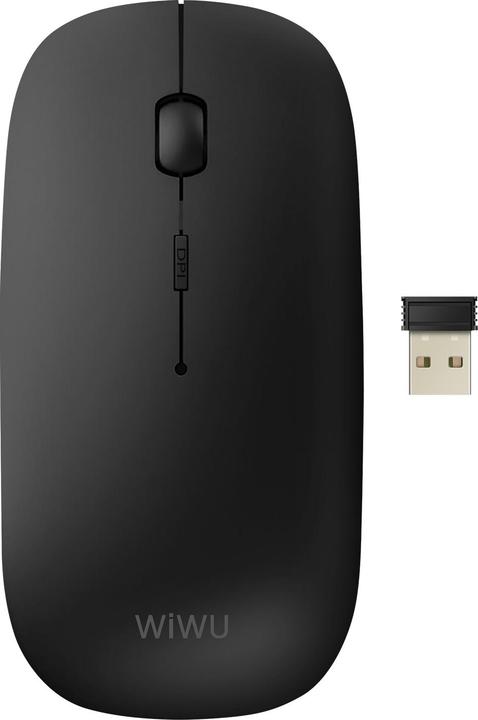 Actual product image Wiwu Converter - Wireless Mouse WiMiCE Lite 2.4G WM101-C - black (Wireless)