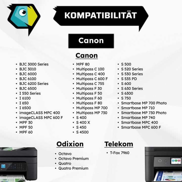 Actual product image Inkadoo Print Cartridges compatible with Canon 4479A002 / BCI-3EBK Ink Cartridge, black Black (FC)