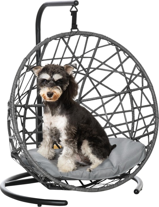 Actual product image PawHut Dog kennel with cushion (Dog house)
