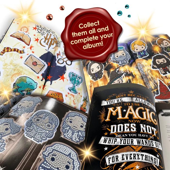 Actual product image Craft Buddy Harry Potter Sticker Album Starterpack