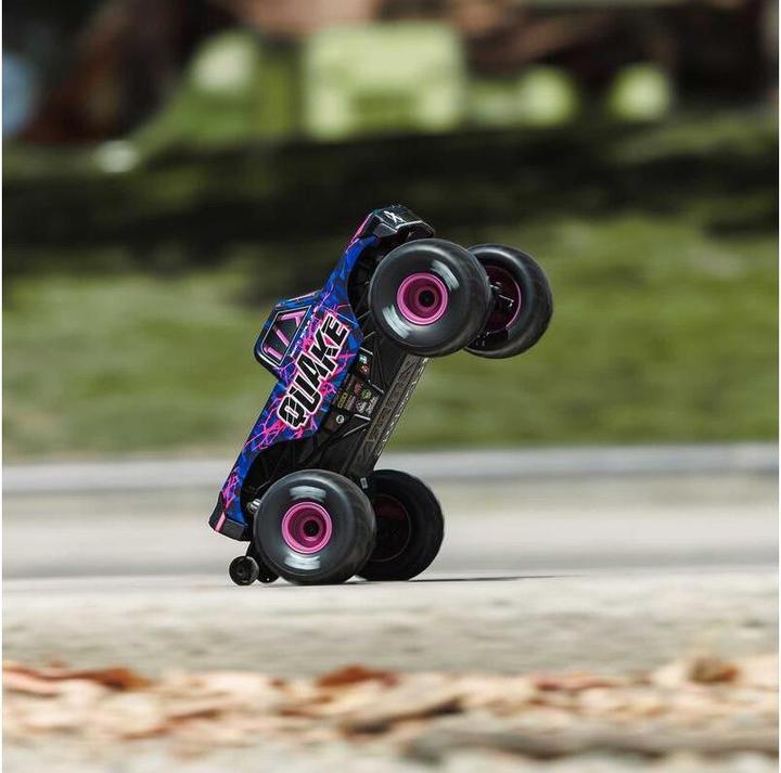 Immagine prodotto Arrma Monster Truck Quake Grom 4x4 Brushed RTR 1:16 Lila (RTR pronto all'uso)