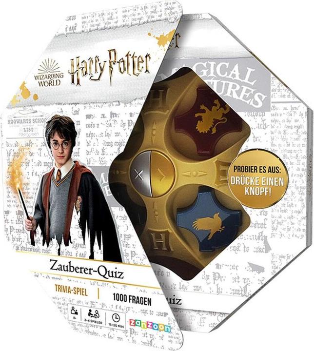 Produktbild Asmodée Harry Potter Zauberer-Quiz (Deutsch, 2 - 4 Spieler)