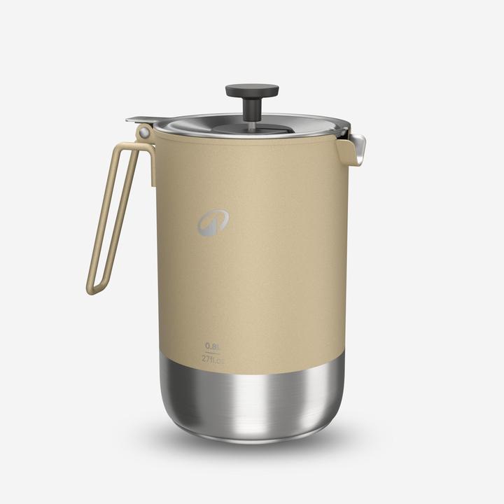 Quechua 3-in-1 Camping Kaffeemaschine Wasserkocher Teekanne inox
