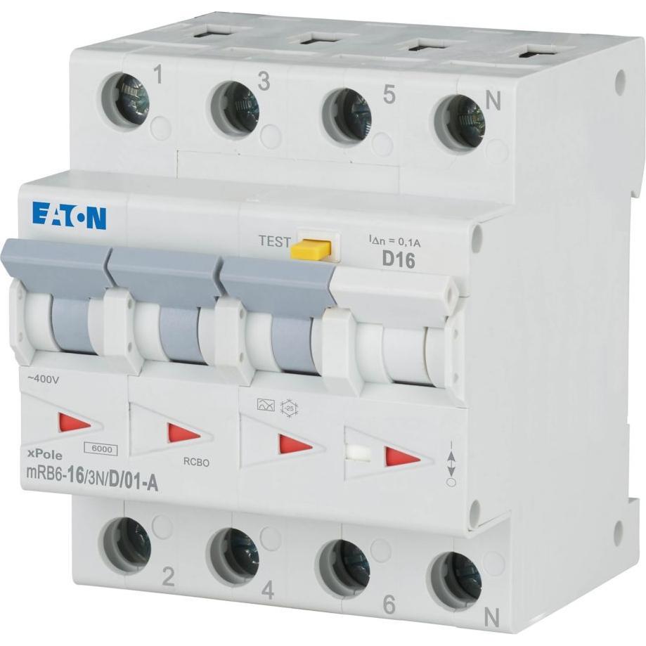 Eaton, Schutzschalter, mRB6-16/3N/D/01-A