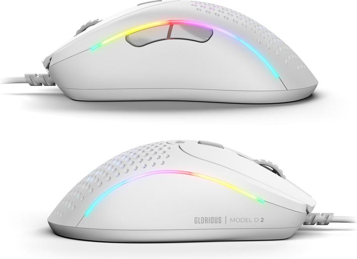 Actual product image Glorious PC Gaming Race Glorious Model D 2 gaming mouse - white