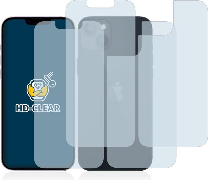 Produktbild BROTECT Schutzfolie Displayschutz Klar (2 Stk., Apple iPhone 14)