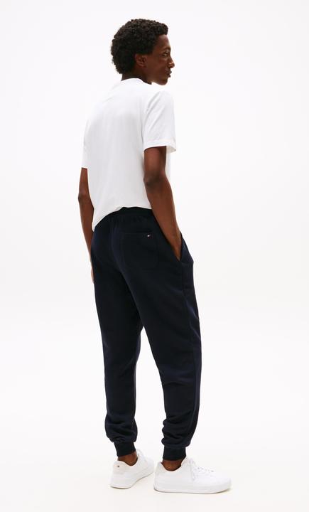 Productafbeelding Tommy Hilfiger Heren Tommy Logo Sweatpants Katoenen Sweatpants, Blauw (Desert Sky), M (M)