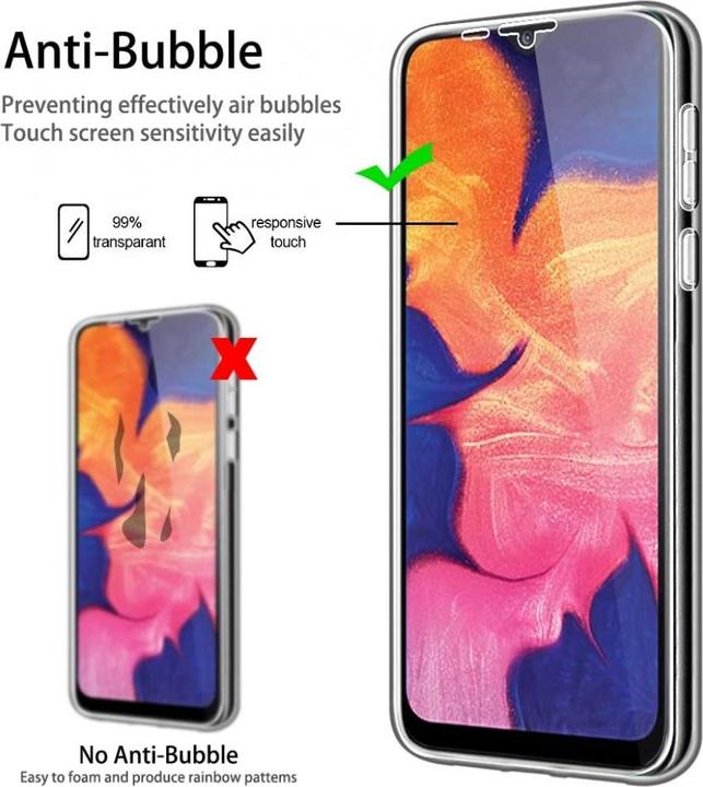 Actual product image Screenguard 360° Screen & Body Protector Samsung Galaxy A10 Cover with Foil (Samsung Galaxy A10)
