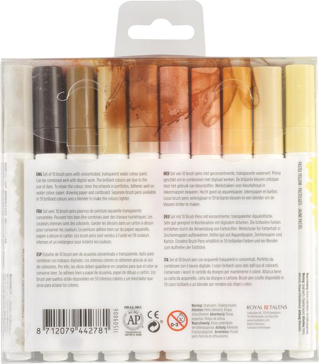 Immagine prodotto Talens Ecoline Brush Pen Set 11509816 ass. Skin 10 Stück (10x)