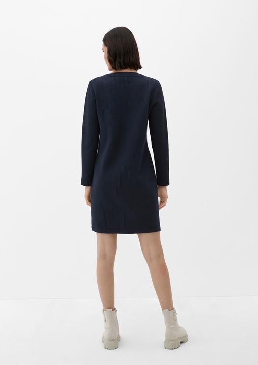 Produktbild s.Oliver Kleid Midi-Kleid mit Strukturmuster (46)