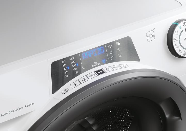 Produktbild Candy RP4 476BWMR/1-S Washing Machine, A, Front loading, Depth 45 cm, 7 kg, White (7 kg, Links)