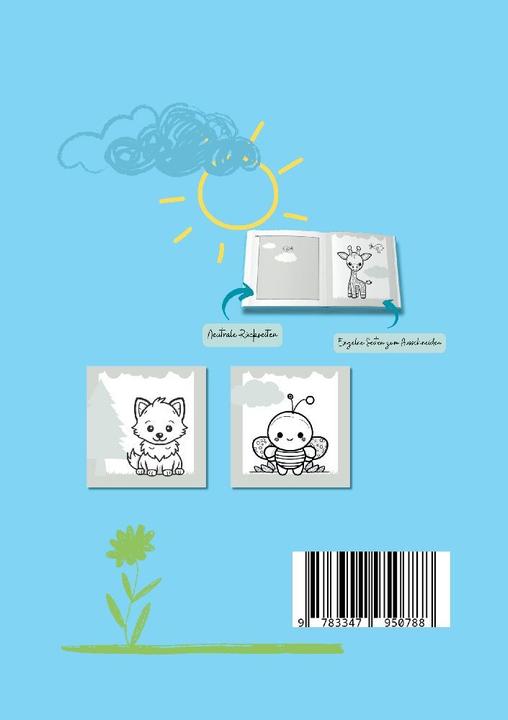 Produktbild Kritzelbuch ab 1 Jahr Tiere