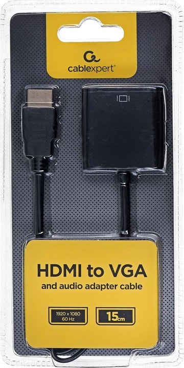 Actual product image Gembird HDMI – VGA (HDMI, 4.50 cm)