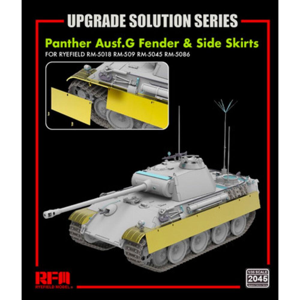 Rye Field Model Parafango e minigonne laterali Panther Ausf.G per 5018 5019 5045 5089