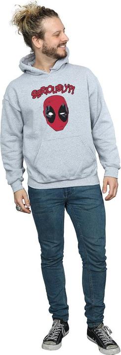 Immagine prodotto Deadpool Seriously Felpa con Cappuccio Uomo (XL)