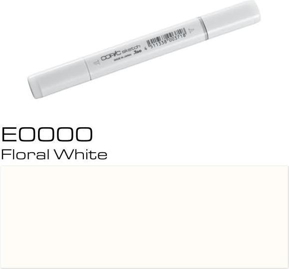 Immagine prodotto Copic Schizzo tipo E - 0000 (E0000 - Bianco floreale, 1 x)