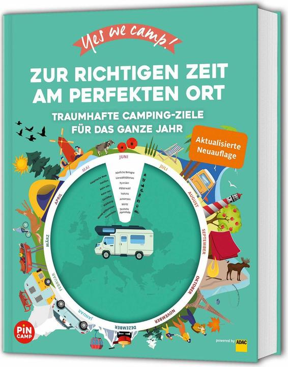 Produktbild Adac Yes we camp! Zur richtigen Zeit am perfekten Ort (Deutsch, Ralf Johnen, 2025)