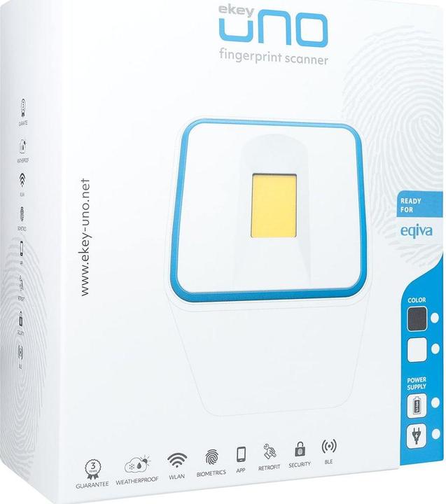 Image du produit Ekey 200021 Système d'accès par empreintes digitales en saillie 12V IP54 compatible Bluetooth (Empreinte digitale, Smartphone)