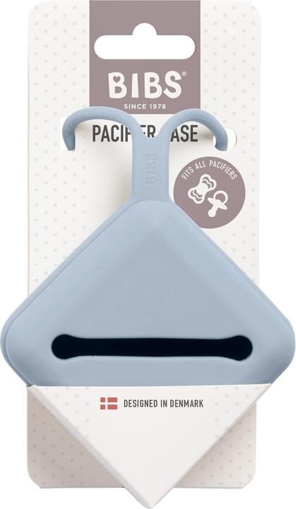 Actual product image Bibs Sucette Case Dusty Blue (1 x)