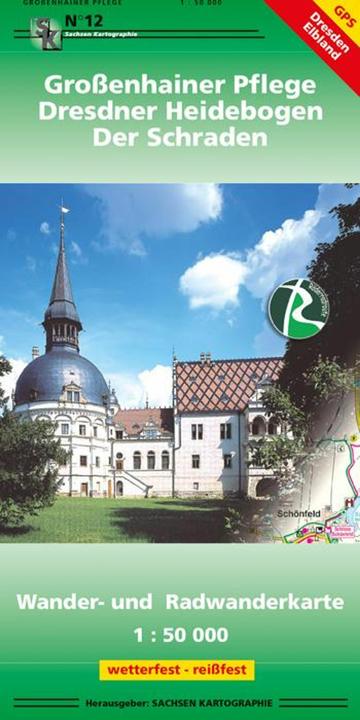 Produktbild Groenhainer Pflege - Dresdner Heidebogen - Der Schraden 1 : 50 000
