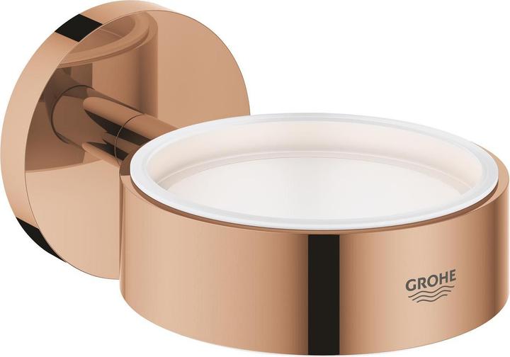 Grohe Houder Essentials voor glas, zeepbakje en zeepdispenser warm sunset gepolijst 40369DA1
