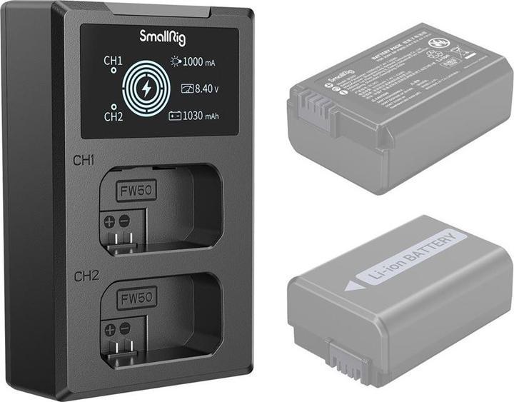 Produktbild SmallRig 4081 Battery Charger For NP-FW50 Batteries (Ladegerät)