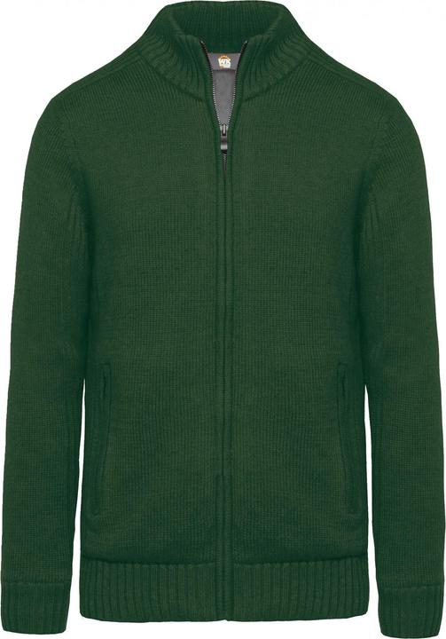 Produktbild Kariban Fleece-gefütterte Strickjacke (XL)