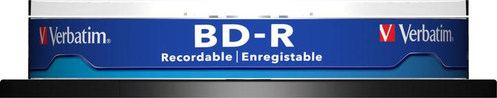 Actual product image Verbatim BD-R SL, 25GB, 10 spindle (10 x)