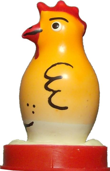 Produktbild Erco Scherzkondom «Hahn» – Handbemalt, Hahn-Motiv, humorvoll und kreativ (1 Stk.)