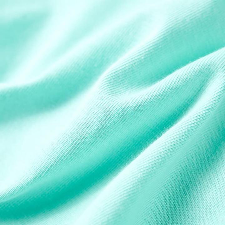 Produktbild VidaXL Kinder-T-Shirt Helles Minzgrün 92,Material: 95 % Baumwolle (92)