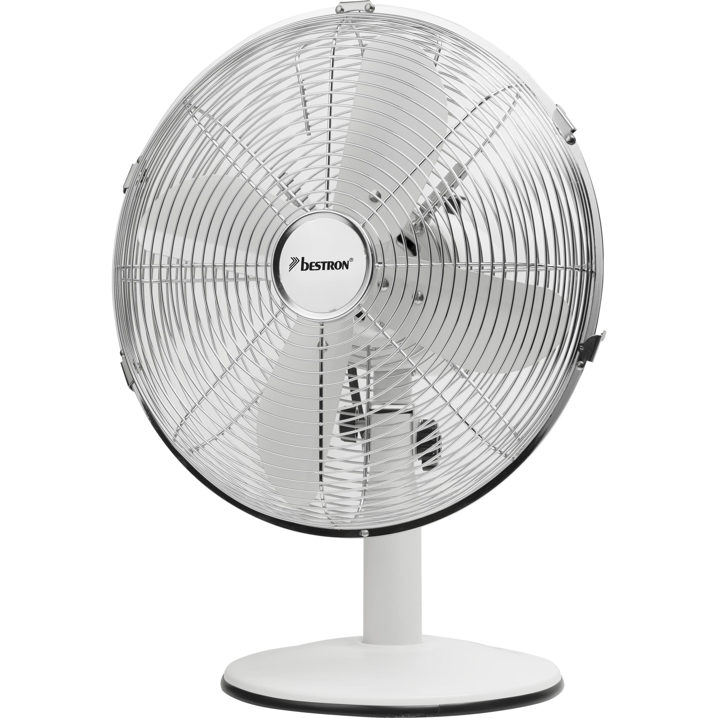 Bestron DFT35W, Ventilator, Weiss